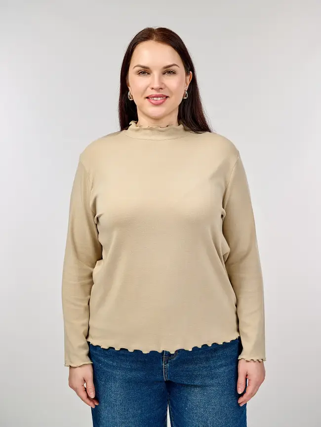 Лонгслив 5688-1 Размеры 50-58 фото 2