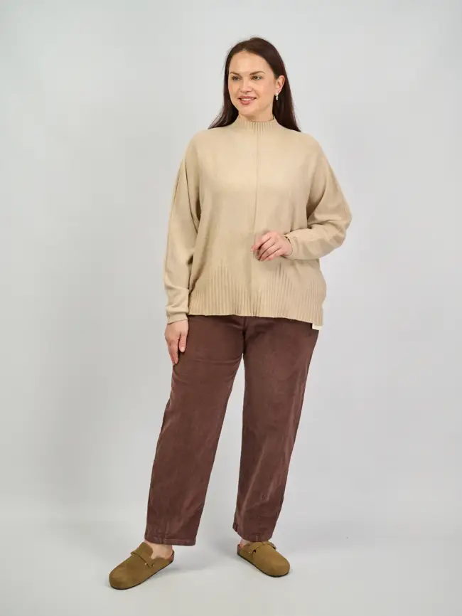 Брюки вельвет ЭттоПлюс 25271 Размеры 54-60 фото 62