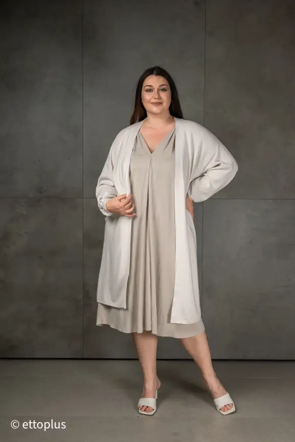 Кардиган ЭттоПлюс 1061 Размер 48-58 фото 28