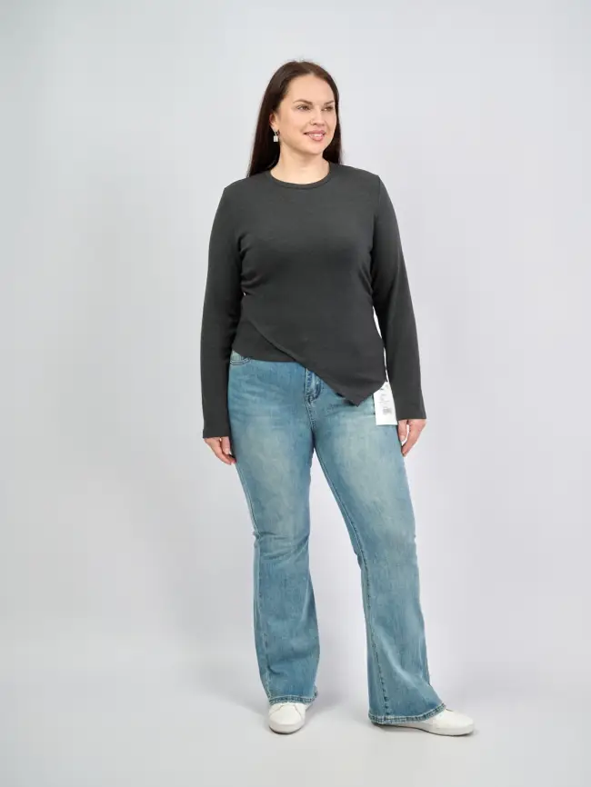 Лонгслив 25209 Размер 48-54 фото 33