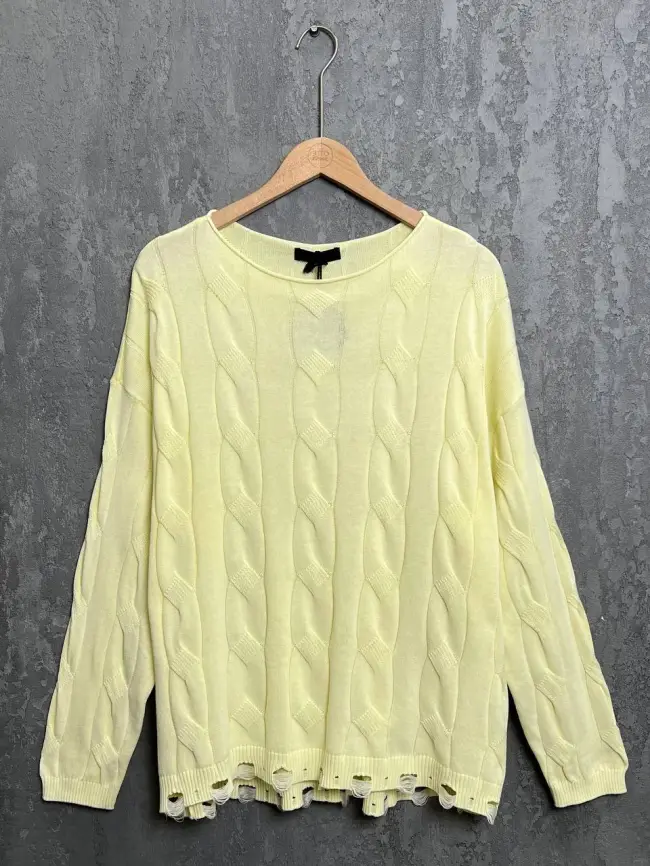 Джемпер Италия с круглым горлом 3388 Размер 50-58 фото 43