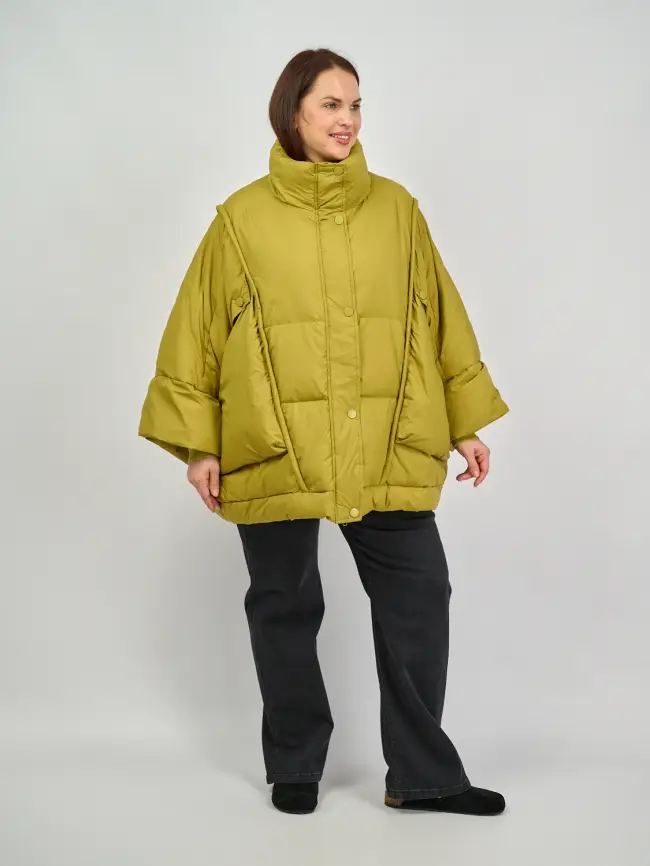 Пончо 6385 Италия Размер 52-62 фото 1