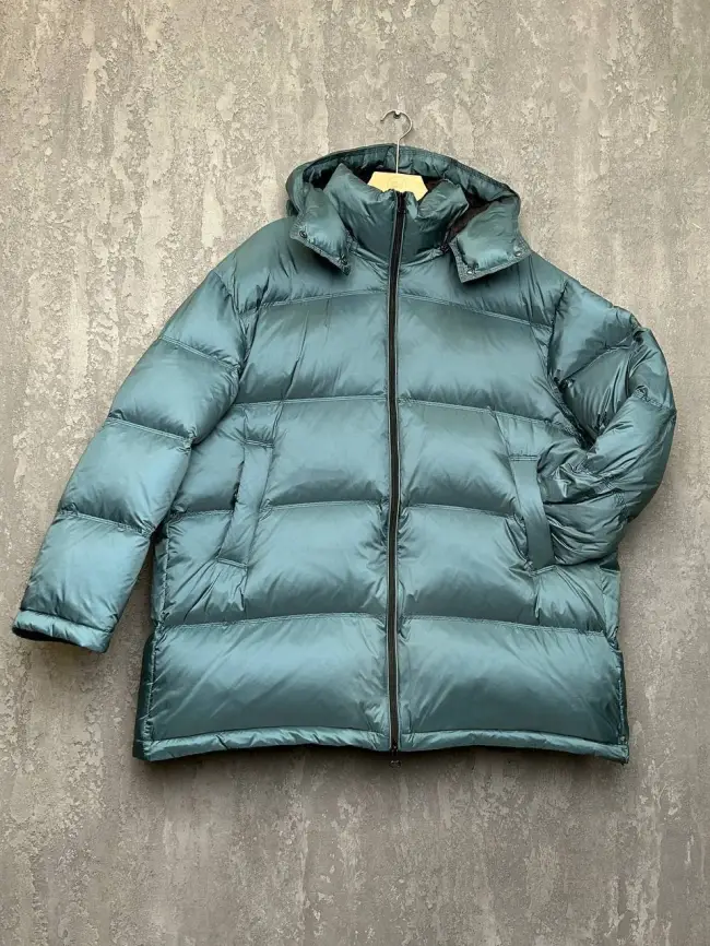 Пуховик зимний 9903 удлиненный Размер 50-60 фото 23