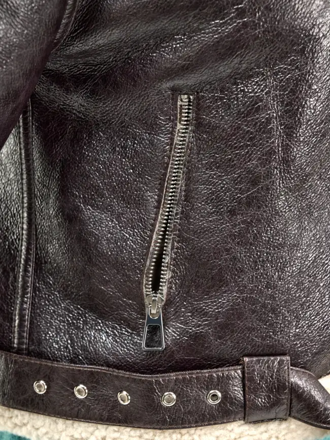 Дубленка авиатор 18907 Размер 50-54 фото 10