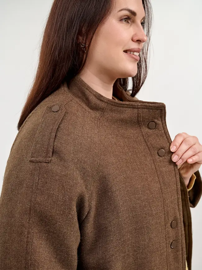 Пальто 95111 Размер 48-50 фото 12