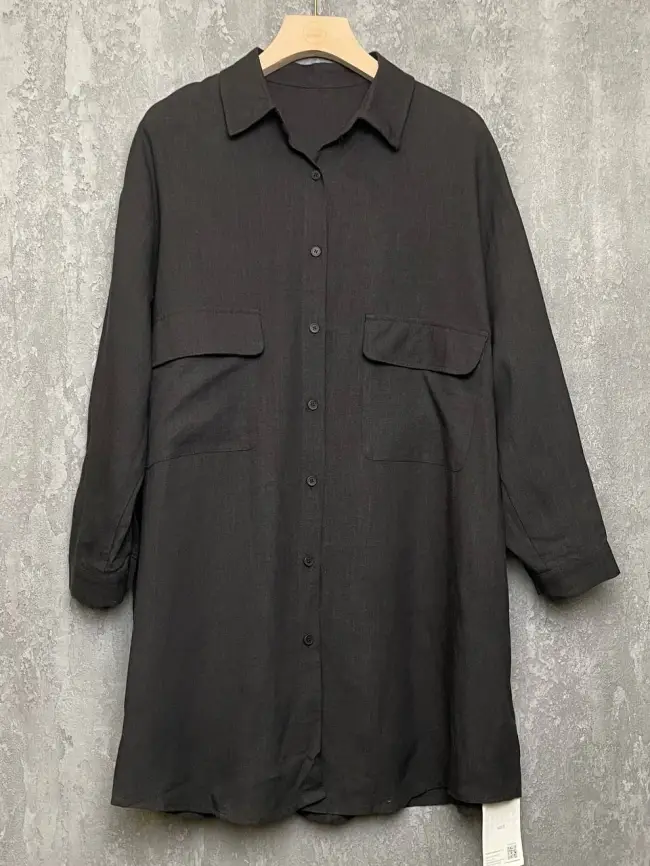 Рубашка-кардиган 6018 Размер 50-58 фото 18