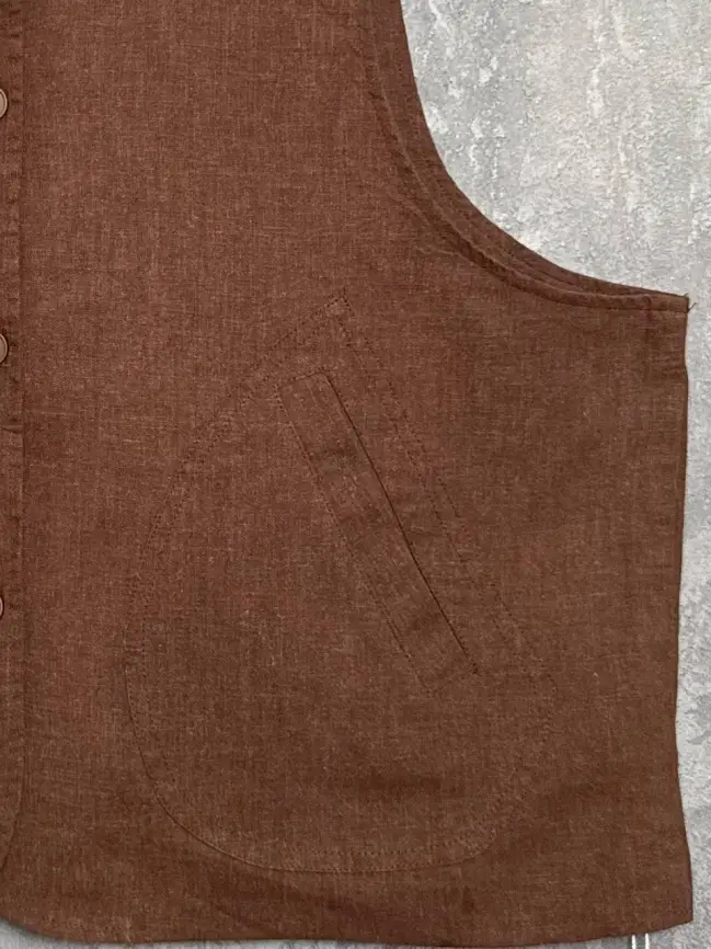 Жилет лен на подкладке 24625 Размер 50-58 фото 16