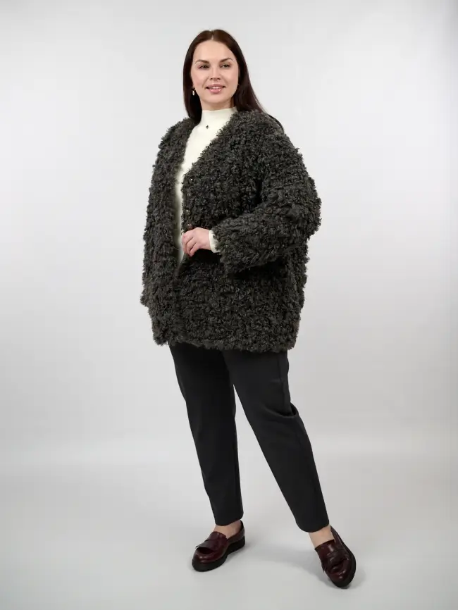 Дубленка 18925 Размер 50-58 фото 46
