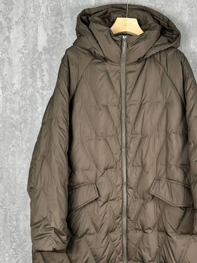 Пальто стеганое облегченное 8809 фото 22