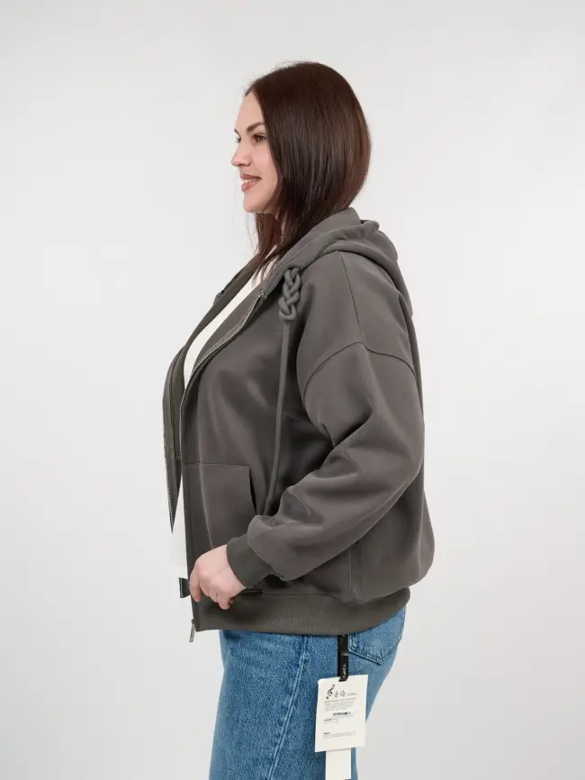 Худи зип оверсайз 505 Размер 50-58 фото 142