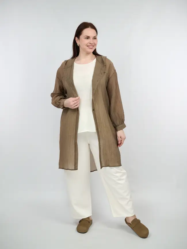 Топ трикотажный облегченный ЭттоПлюс 25108 Размер 50-60 фото 5