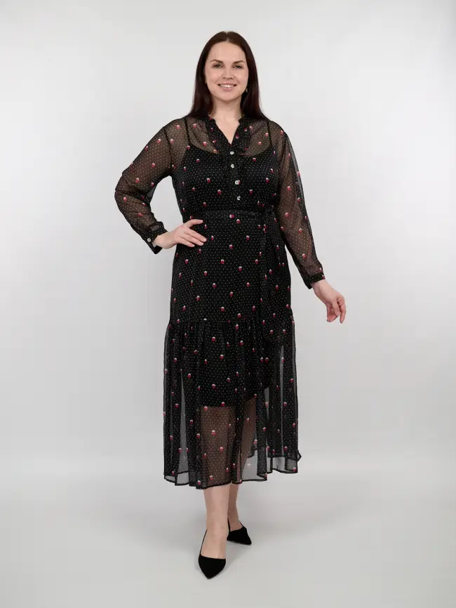 Платье Piena 6225 Турция Размер 54-56 фото 2