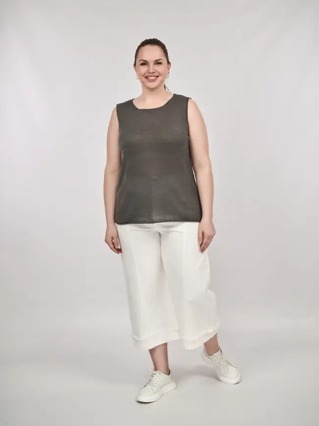 Топ трикотажный облегченный ЭттоПлюс 25108 Размер 50-60 фото 58