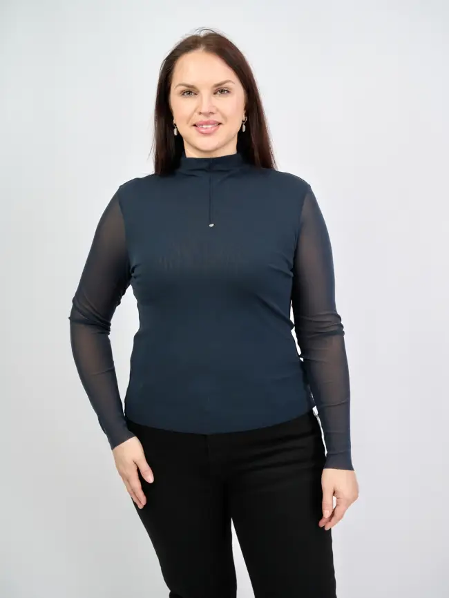 Лонгслив 8368 Размер 48-54 фото 14