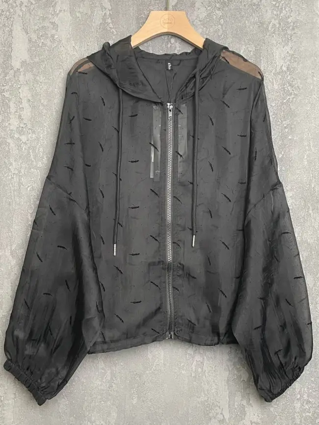 Ветровка-пыльник с принтом 6717 фото 29