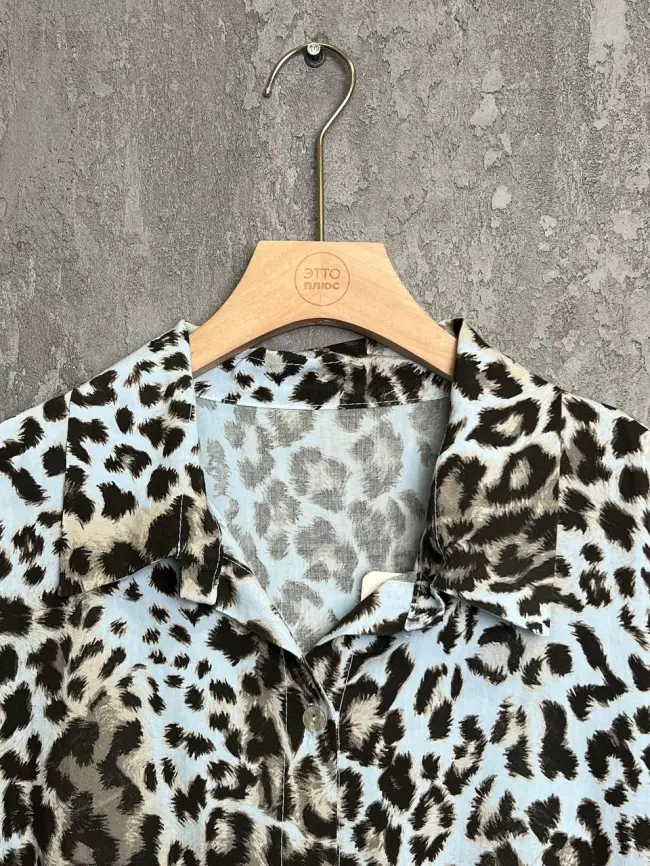 Рубашка лео размер 48- 58 Италия 625 фото 3