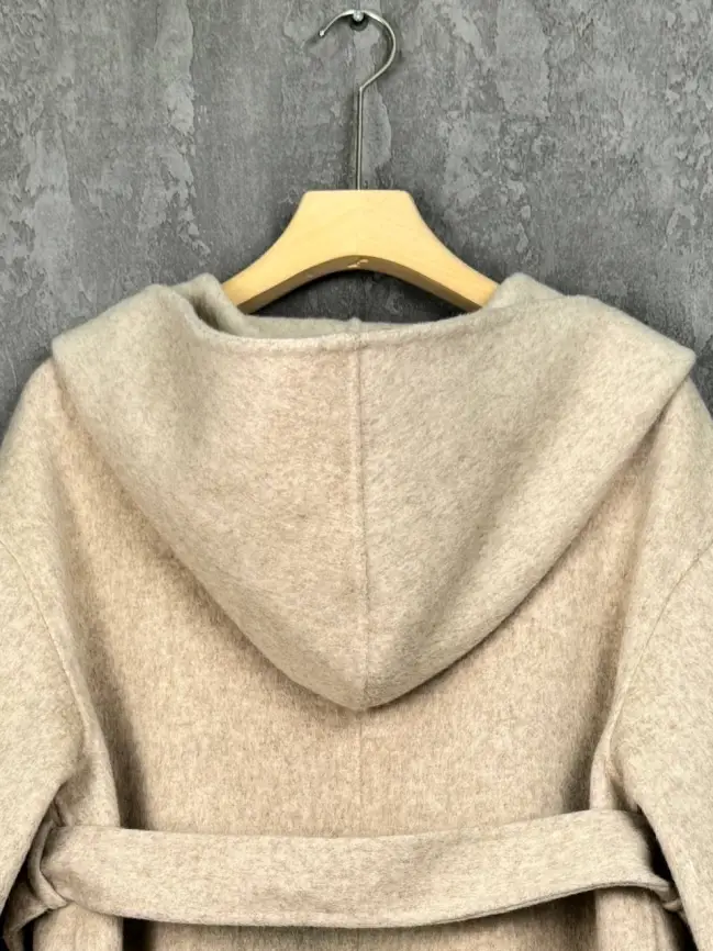 Пальто короткое с капюшоном 206 фото 10