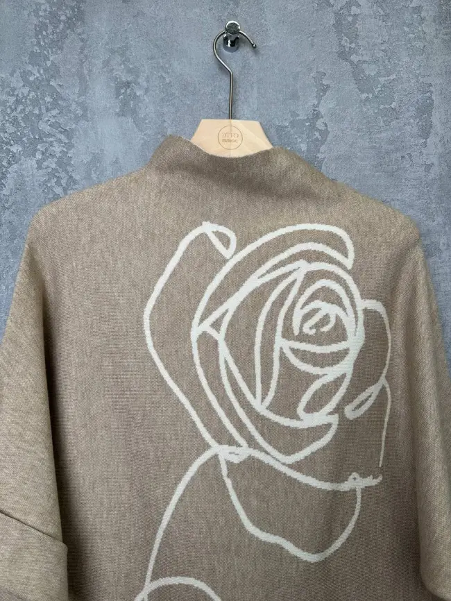 Джемпер "Роза" 893 Размер 48-56 фото 8