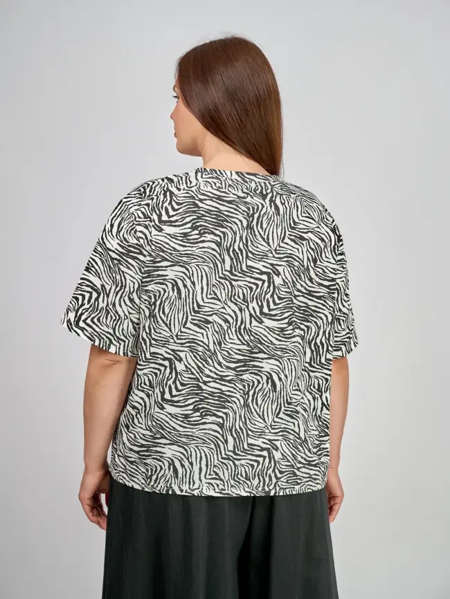 Футболка Зебра ЭттоПлюс 029 Размер 50-58 фото 7