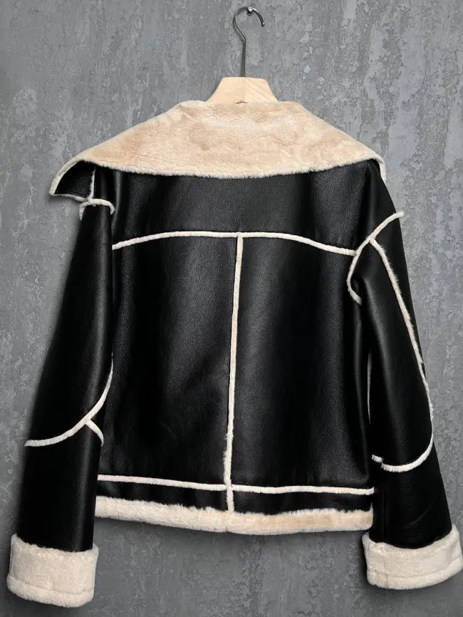 Дубленка авиатор 12105 Размер 46-54 фото 27