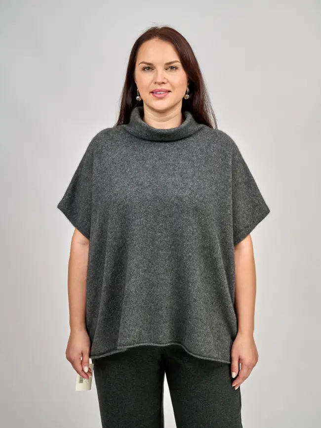 Жилет 68238 Размер 48-60 (графит) Уценка фото 1