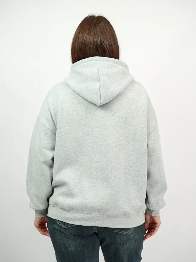 Худи зип утепленное оверсайз 506 Размер 50-58 фото 126