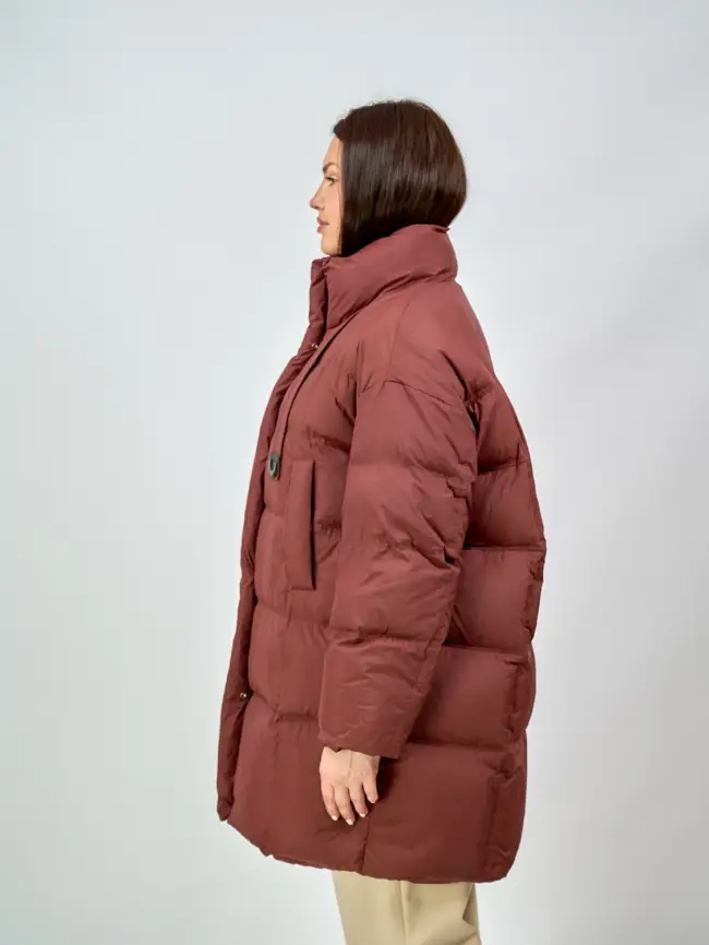 Пуховик 1359 Размер 52-58 фото 4