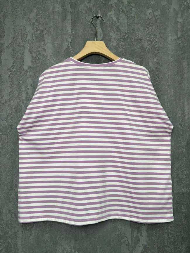 Футболка в полоску ЭттоПлюс 010-1 Размер 50-58 фото 46