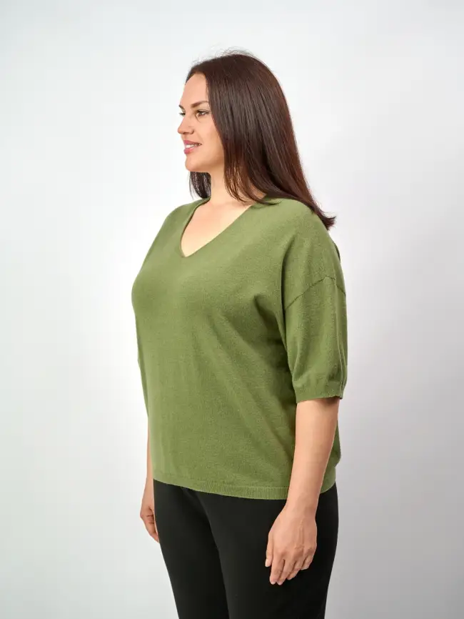 Джемпер 20241 ЭттоПлюс Размер 50-58 фото 30