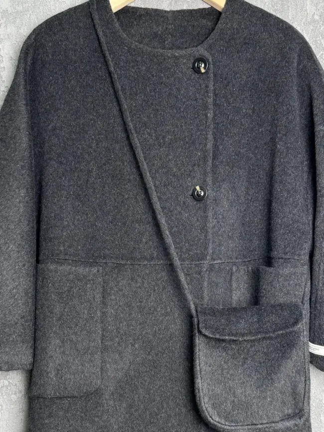 Пальто с сумкой 8835 фото 8