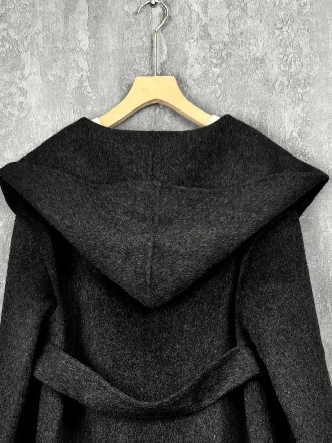 Пальто короткое с капюшоном 206 фото 5