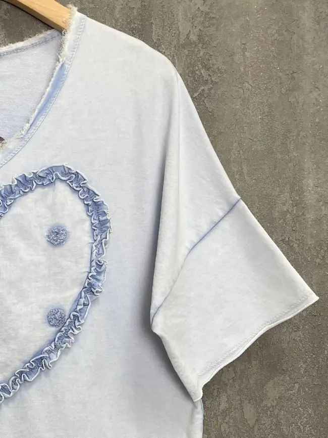 Футболка Сердце 6001 Италия Размер 50-58 фото 10