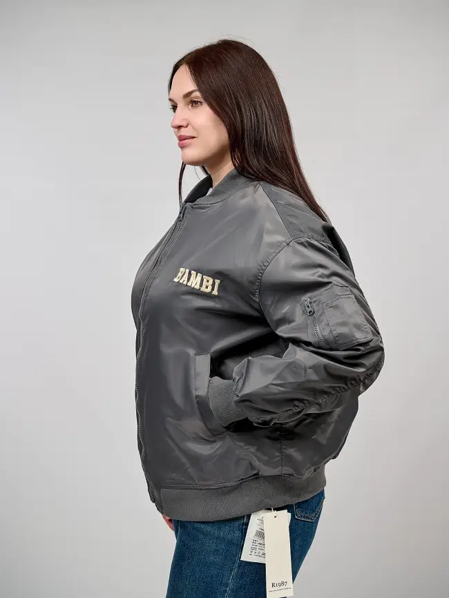 Бомбер утепленный 2958 Размер 50-58 фото 49