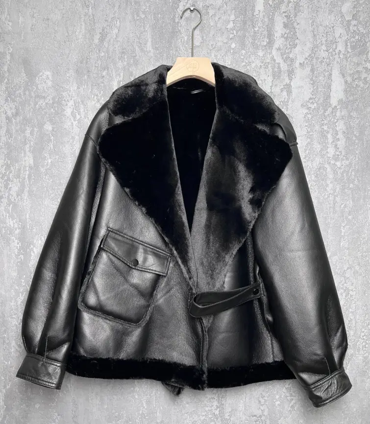 Дубленка 121103 Размер 50-58 фото 25