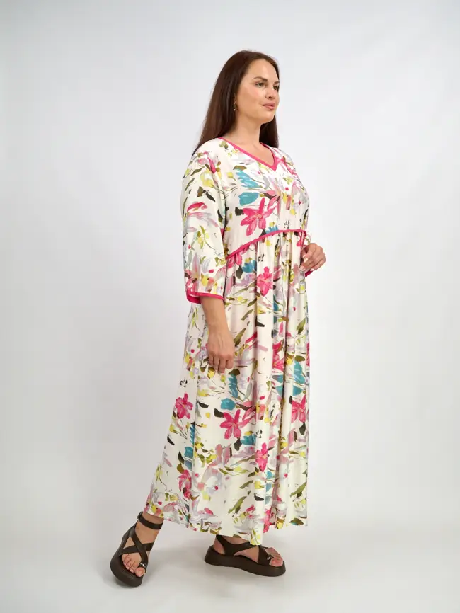 Платье  ЭттоПлюс 30206 размер 52- 58 фото 2