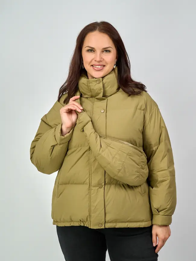 Куртка+сумка 5004 Размер 48-56 фото 3