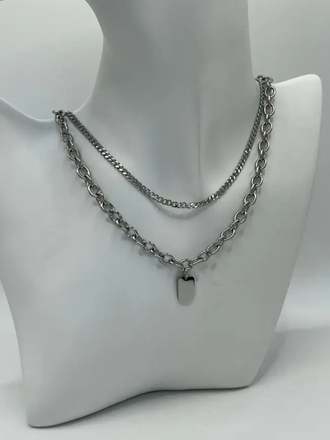 Цепь с подвеской 1258 фото 2