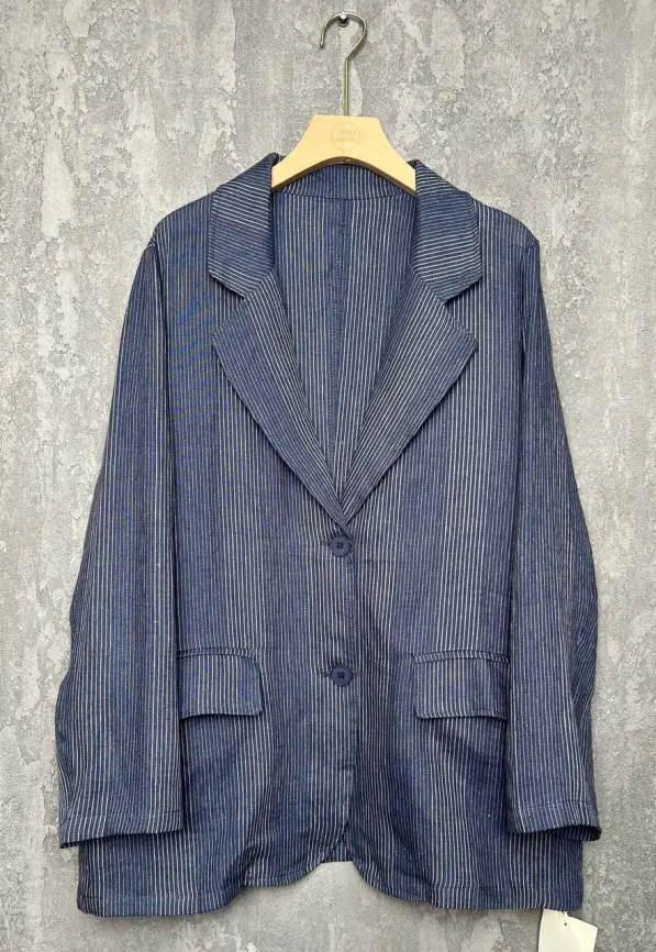 Пиджак лен 25099 Размер 46-52 фото 12