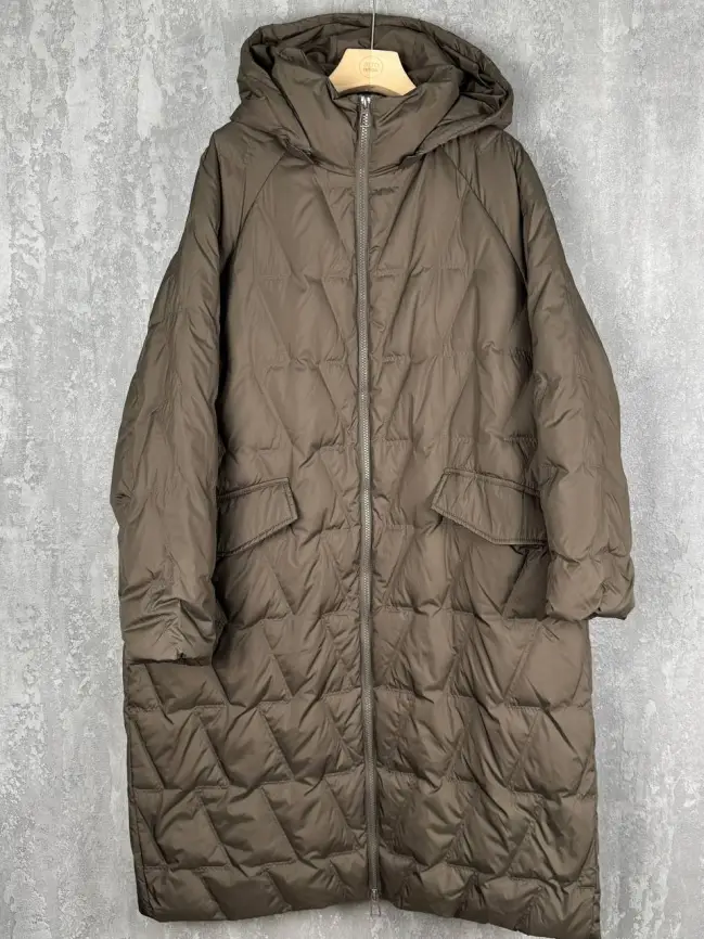 Пальто стеганое облегченное 8809 фото 21