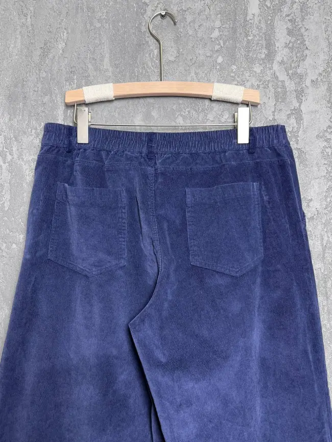 Брюки вельвет ЭттоПлюс 25271 Размеры 54-60 фото 21