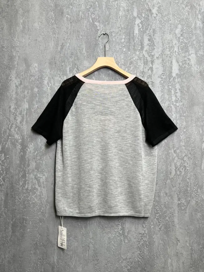 Джемпер короткий рукав 23056 размер 50- 58 фото 21