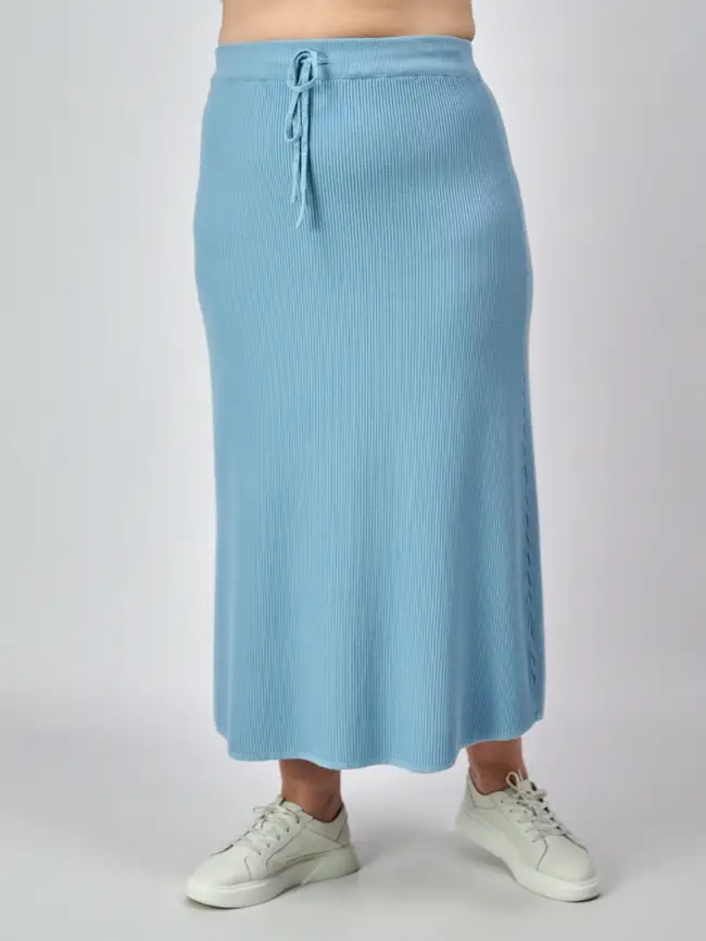 Юбка лапша ЭттоПлюс 493 Размер 50-56 фото 56