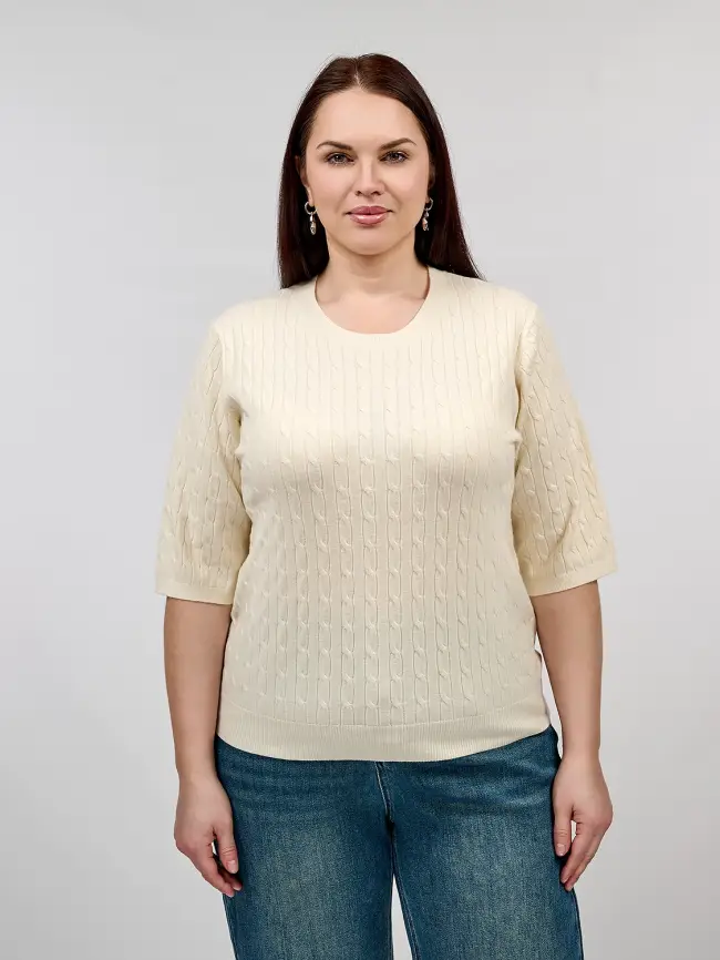 Джемпер 68525 ЭттоПлюс Размер 48-56 фото 26