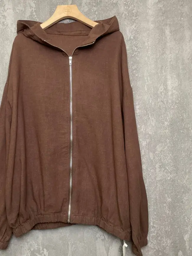 Бомбер лен 25016 фото 45