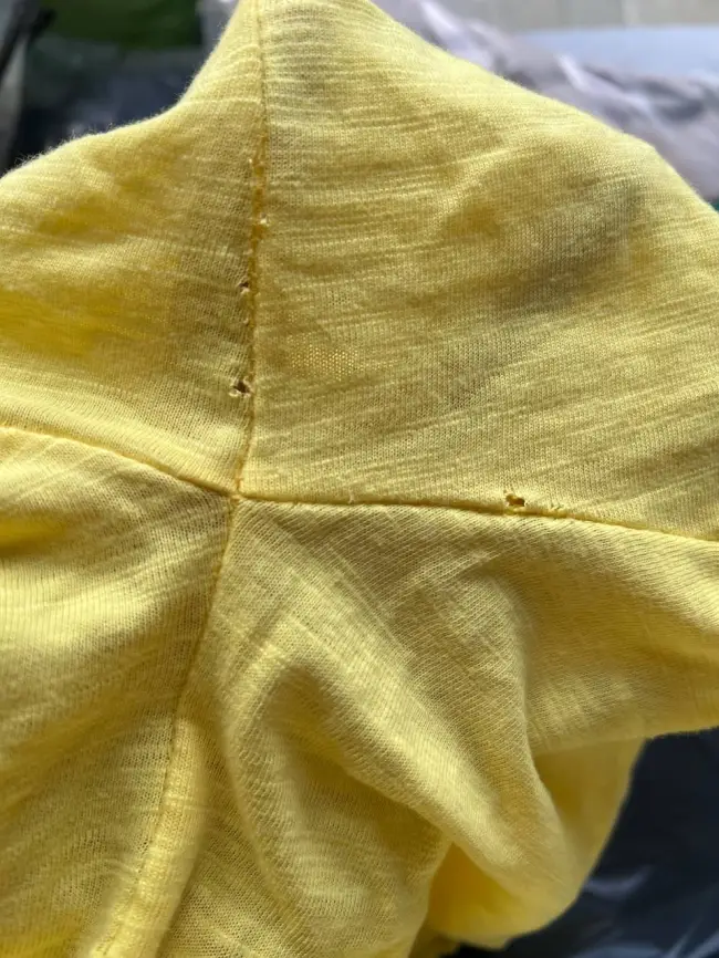 Футболка 039 (желтый, 2) Уценка фото 3