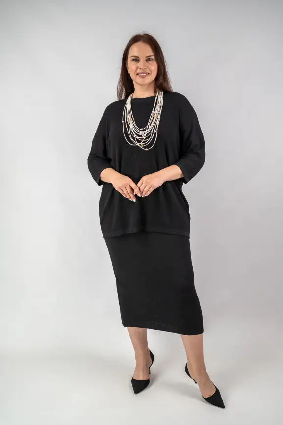 Юбка облегченная ЭттоПлюс 1026-1 Размер 48-56 фото 2