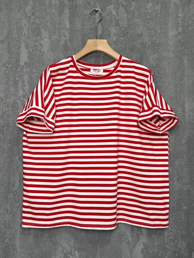 Футболка в полоску ЭттоПлюс 010-1 Размер 50-58 фото 31