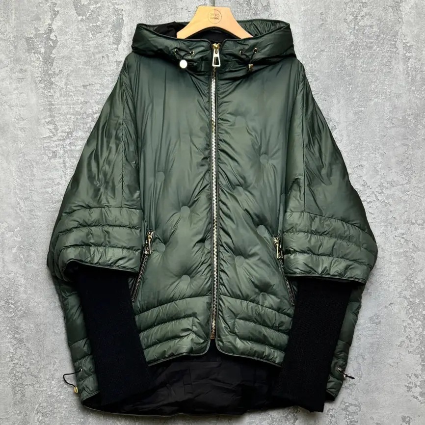 Куртка с трикотажным рукавом 6560 Размер 48-54 фото 17