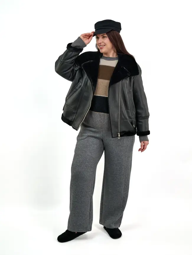 Дубленка 18829 Размер 50-54 фото 20