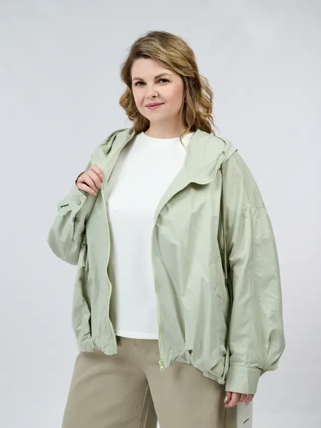 Ветровка облегченная с капюшоном 25185 Размер 52-58 фото 56